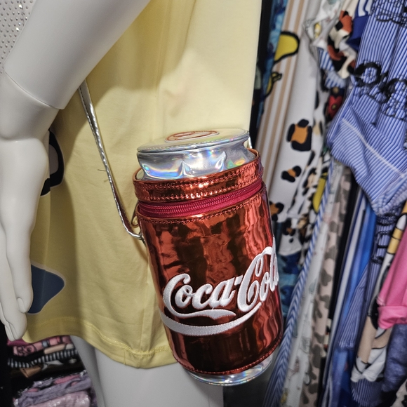 Coca-Cola Red Can-Shaped Crossbody Bag - Picture 1 of 3